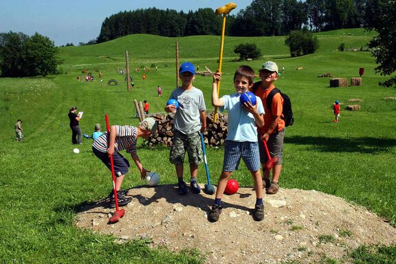 Bauerngolf in Samerberg