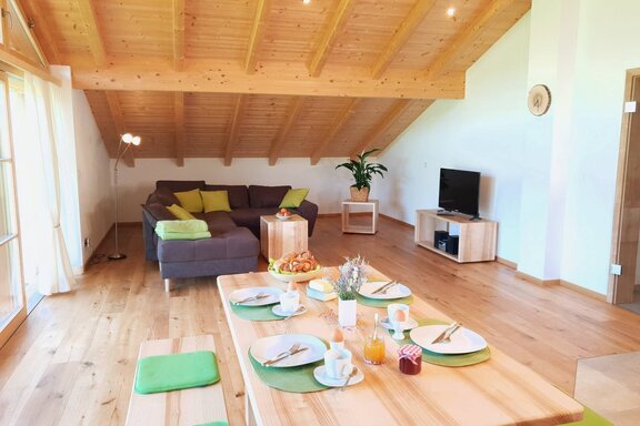 Ferienwohnung Buchberg Rinser See Hof