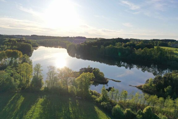 Sommer Rinser See Hof